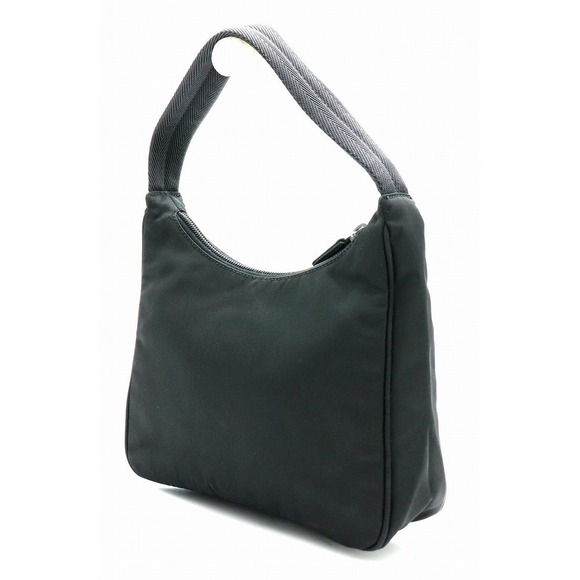 Prada Pouch Nylon Black Handbag - Picture 1 of 9